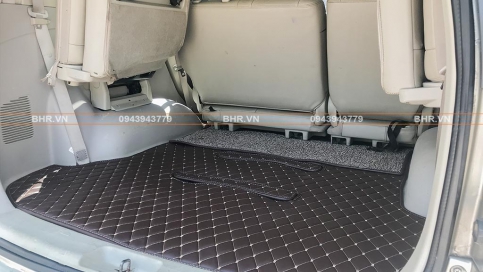 Thảm lót cốp ô tô Mitsubishi Zinger giá tại xưởng, rẻ nhất Hà Nội, TPHCM